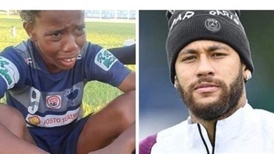 نيمار يتضامن مع طفل برازيلي تعرض للعنصرية