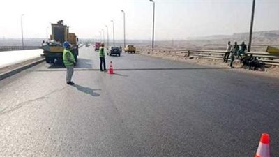 غلق جزئي لطريق الواحات وتقاطعه مع وصلة دهشور الشمالية بالجيزة