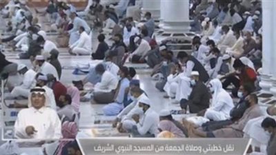 بث مباشر.. صلاة الجمعة من الحرم النبوي الشريف
