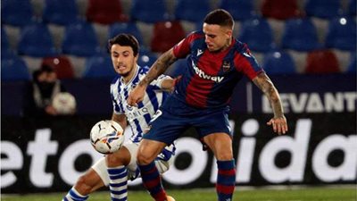 ليفانتي يفوز على سوسيداد 1/2 وفياريال على أوساسونا 1/3 في الليجا