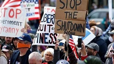 احتجاجات متفرقة ضد تدابير كورونا في ألمانيا