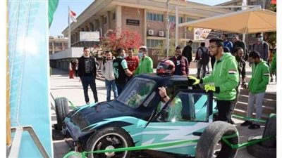 فريق طلاب Assiut Motorsport يفوز بجائزة الأفضل بمسابقة رالي السيارات الكهربائية