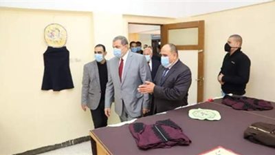 سعفان يتفقد مبنى وإدارات مديرية القوى العاملة ببورسعيد