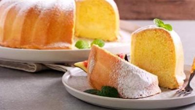 طريقة عمل الكيكة العادية