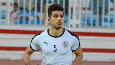 تدريبات منفردة لمحمد عبد الغني بمران الزمالك
