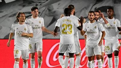 التشكيل الرسمي لمباراة ريـال مدريد وإيبار في الليجا