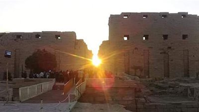 مدير معبد الكرنك يكشف عن الإجراءات الوقائية المتبعة خلال احتفالية تعامد الشمس