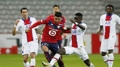 ليل يستمر في صدارة الدوري الفرنسي بعد التعادل مع باريس سان جيرمان