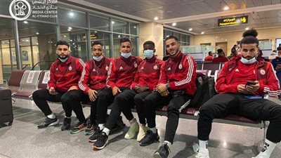 بعثة الاتحاد الليبي تصل الإسكندرية استعدادًا لمواجهة بيراميدز | صور