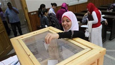 7 كليات فى جولة الإعادة لانتخابات الاتحادات الطلابية بجامعة حلوان