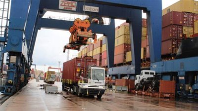 تداول 3396 حاوية و5137 شاحنة عامة بميناء الإسكندرية