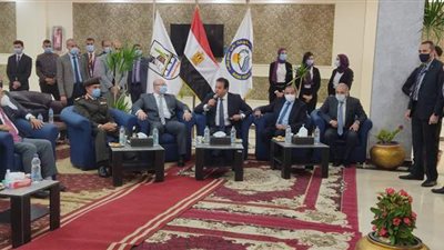 وزير التعليم العالي ومحافظ بني سويف يتفقدان دار ضيافة الجامعة بشرق النيل