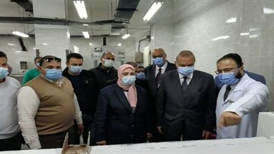 محافظ القليوبية يتفقد إجراءات مواجهة كورونا في 