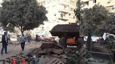 بدء أعمال توسعة شارع المحولات في الجيزة | صور