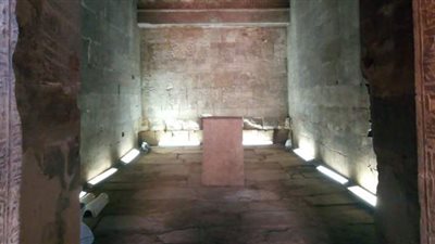 انتهاء أعمال ترميم وتطوير معبد إيزيس بأسوان تمهيدا لافتتاحه قريبا | صور