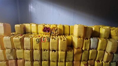 ضبط ٤ أطنان زيت فاسد بأسيوط | صور