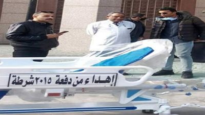 الشرطة تهدي مستشفى ناصر العام بشبرا الخيمة أجهزة طبية