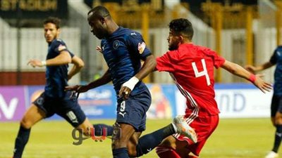 جون أنطوي يتقدم بهدف لبيراميدز على الاتحاد الليبي بالكونفدرالية