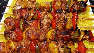 طريقة عمل الشيش طاووق