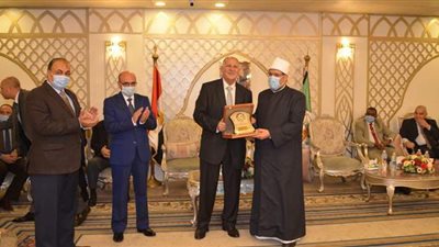 هيئة قضايا الدولة تكرم وزير الأوقاف ونظيره السوداني