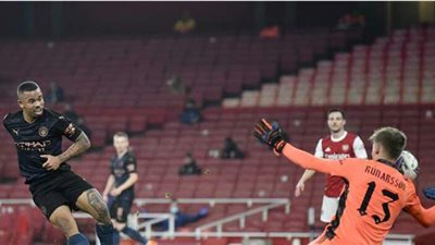 مانشستر سيتي يقسو على أرسنال 1/4 ويتأهل لنصف نهائي كأس الرابطة