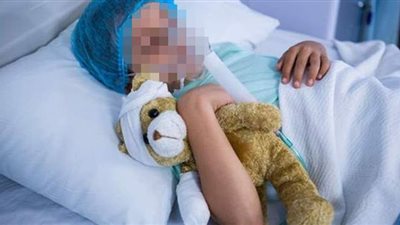 مطروح العام يستقبل طفلا روسي الجنسية مصابا بورم