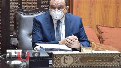 وفد التعليم العالي يزور جامعة بني سويف لاعتماد معمل الدراسات العليا