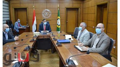 تفاصيل لقاء محافظ الدقهلية مع وفد 