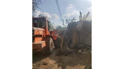 إزالة 11 تعد على الأراضى الزراعية بالمنوفية.. صور