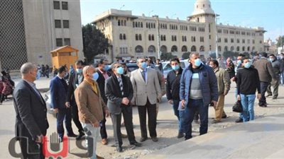محافظ الغربية: الانتهاء من تطوير ورصف ميدان محطة القطارات ومحيط السيد البدوي منتصف يناير