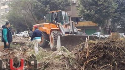 استكمال أعمال تطوير شارعي الإخلاص والعروبة بالطالبية |صور