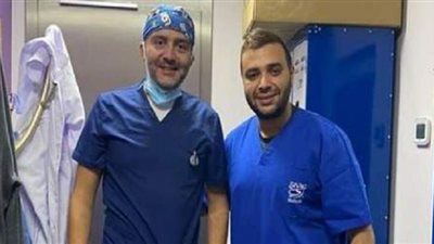 رامي صبري يجري عملية جراحية طارئة| صورة