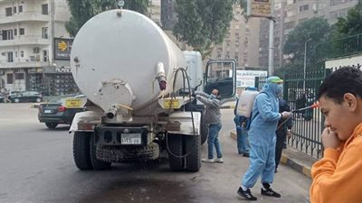 الأماكن المعقمة من كورونا في حي جنوب الجيزة| صور