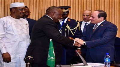 السيسي يؤكد أهمية استمرار الجهود الجماعية للنهوض بأجندة العمل الإفريقي المشترك