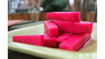 طريقة عمل مخلل اللفت في البيت كطريقة المحلات | فيديو