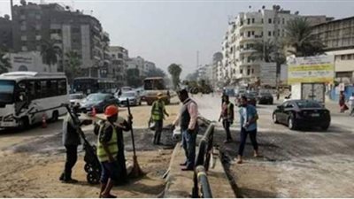 إغلاق جزئى لشارع كورنيش النيل بإمبابة لمدة يومين