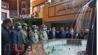 افتتاح ميدان الشهيد إبراهيم الرفاعي ومبنى الوحدة المحلية المطورة بالدقهلية| صور