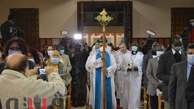 مطران الأسقفية يشكر السيسي: لولا الاستقرار الأمني لما احتفلنا بالعيد