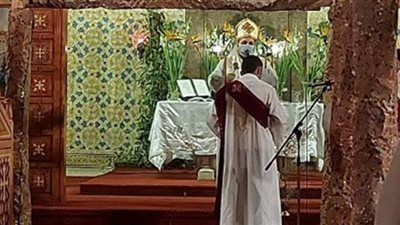 الأقباط الكاثوليك بالإسكندرية يحتفلون بعيد الميلاد المجيد | صور