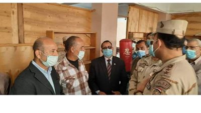 رئيس مجلس مدينة أجا تزور مركز شباب سماحة بالدقهلية.. صور