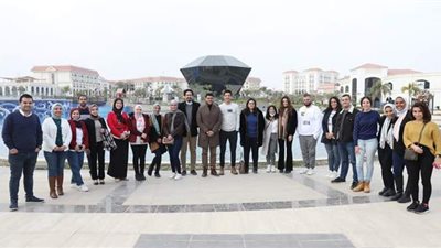 وزارة الدولة للإعلام تنظم زيارة لشباب الجامعات للعاصمة الإدارية الجديدة