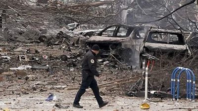 تم عن بعد.. تفاصيل انفجار هز مدينة ناشفيل الأمريكية | صور