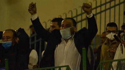 فرحة عارمة بإستاد المحلة بعد الفوز الأول للفريق بالدوري الممتاز | صور