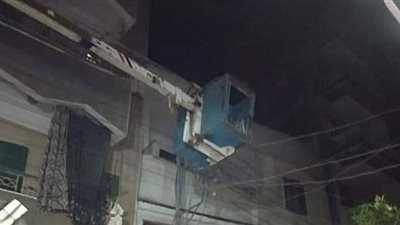 حملات ليلية ونهارية لرفع كفاءة النظافة العامة والكهرباء بالدقهلية | صور