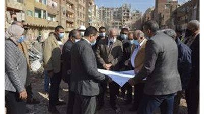 محافظ الجيزة يتفقد أعمال إنشاء الكوبري الرابط بين محور السادات والمنصورية