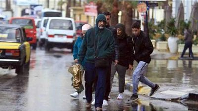 خريطة سقوط الأمطار خلال أسبوع