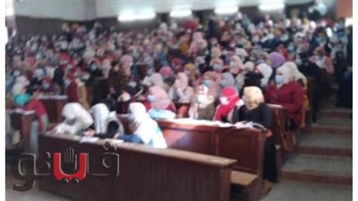 بسبب تزاحم الطلاب.. إحالة أعضاء هيئة تدريس بجامعة طنطا للتحقيق