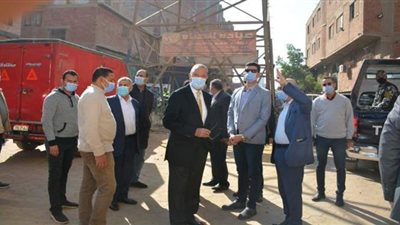 القليوبية ترفع الحصار عن 11 منطقة عشوائية تحت قبضة الضغط العالي | صور