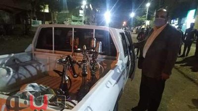 حملة ليلية لمتابعة غلق المحال التجارية والمقاهي في بني سويف