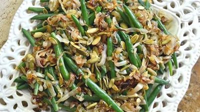 طريقة عمل الفاصوليا الخضراء المقلية